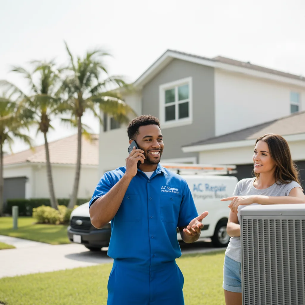 AC Repair Pompano Beach customer support in Salix